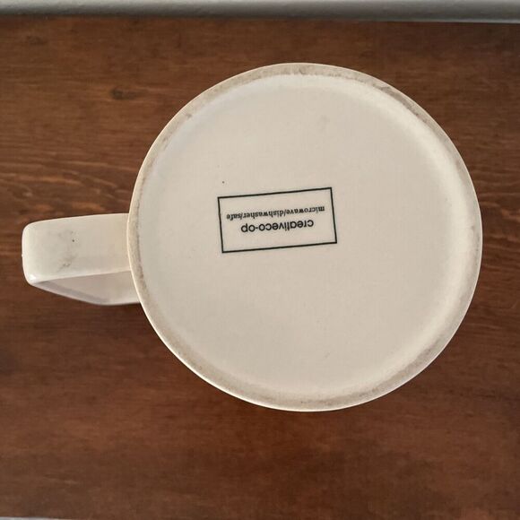 Creative Co-op stoneware Ceramic Mug Geometric Boho Mid Century‎ Modern MCM - Picture 6 of 7
